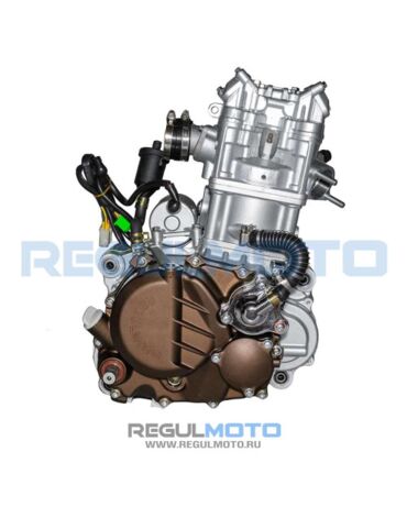 Двигатель ZS174MN 3 (CBS300) (74x65) 4 кл, КПП - 5, вод.охл, без радиаторов с кикстартером