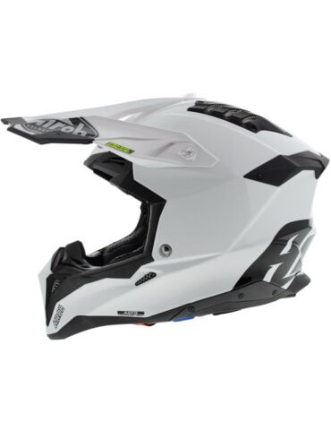 Шлем AIROH AVIATOR 3 Color White Gloss (Глянцевый)