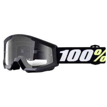 100% Очки детские Strata Mini Black Clear Lens - миниатюра 1