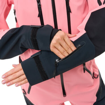 Dragonfly Комбинезон Freeride Pro Woman Black - Pink - миниатюра 3