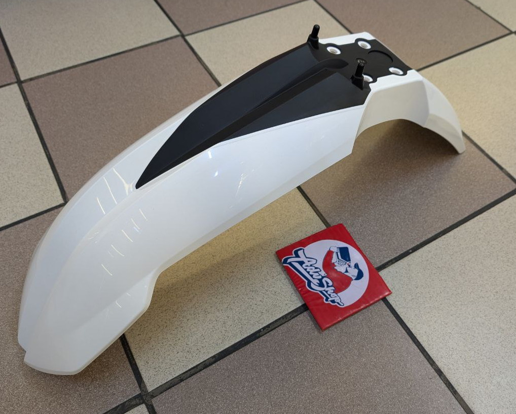 KTM FRONT FENDER WHITE крыло переднее EXC EXCF 08 13 ( 7730801000028 ) - фото 1