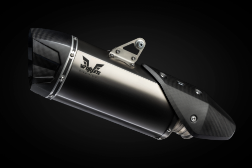 Wings Titanium Mufflers прямоточный титановый выхлоп (silver) -short 1290 SUPER ADVENTURE R S (21 24) - фото 1