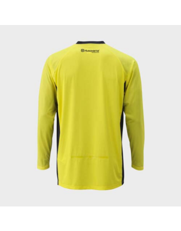 Мотоджерси Husqvarna Authentic Jersey, yellow (XL, Взрослая  Кросс эндуро)
