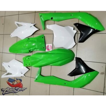 POLISPORT	Комплект пластика Kawasaki KX450F '2016 18 зелёно черный Oem (16) - миниатюра 1
