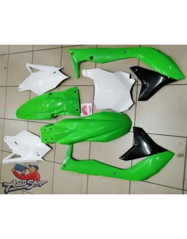 POLISPORT	Комплект пластика Kawasaki KX450F '2016 18 зелёно черный Oem (16)