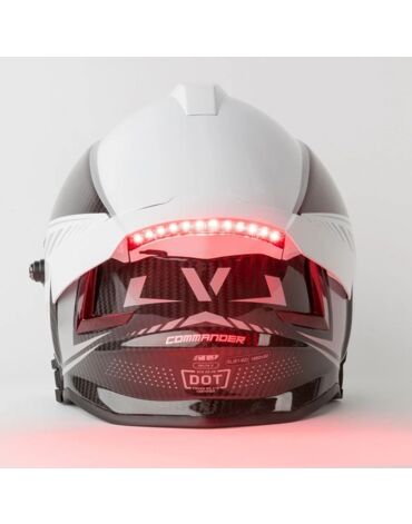509 Шлем Delta V Carbon Commander с подогревом Storm Chaser Reflect