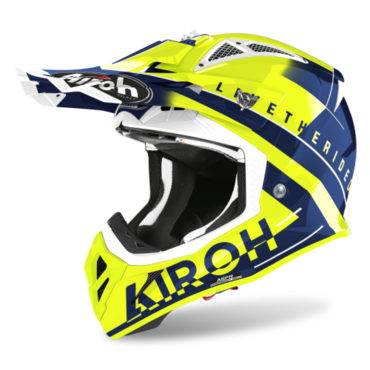 Airoh Шлем Aviator Ace Amaze Blue Gloss - миниатюра 1
