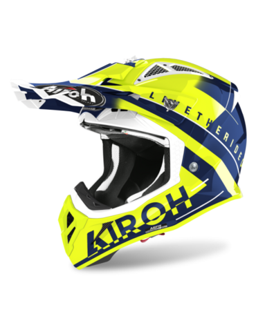 Airoh Шлем Aviator Ace Amaze Blue Gloss