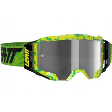 Очки Leatt Velocity 5.5 Neon Lime Light Grey 58% - миниатюра 1