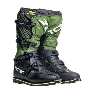 TCX Мотоботы X Blast P96 Black Green Yellow - миниатюра 1