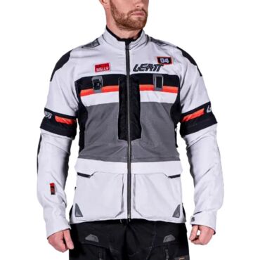 Leatt Мотокуртка ADV Rally 5.5 Men 2026 Grey - миниатюра 1