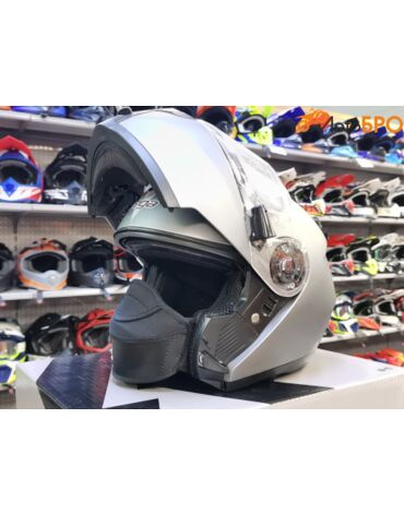 Шлем модуляр Vega Spark (HS 158) Winter, серый матовый