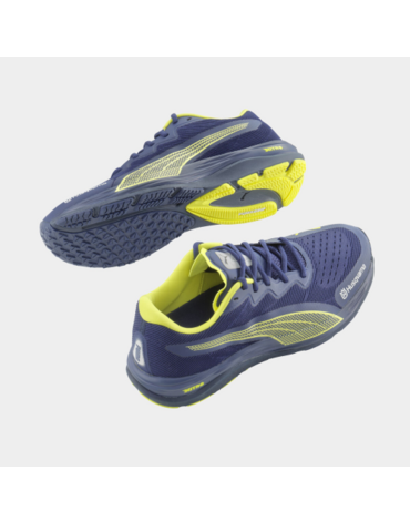 Кроссовки PUMA Husqvarna Team Shoes, blue yellow (40, Взрослая  Повседневная)