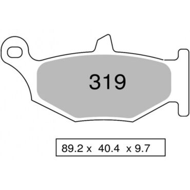 Колодки дискового тормоза Trofeo Sintered 319 (LMP433, FDB2213) - миниатюра 1