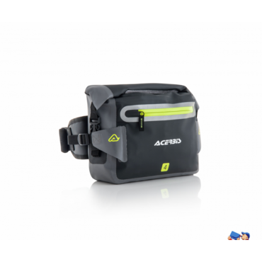 Acerbis NO WATER Black Grey Сумка на пояс водонепроницаемая (4 L)  // 0022858.319 - миниатюра 1