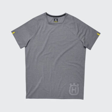 Футболка Husqvarna Progress Tee, grey (M, Взрослая  Повседневная) - миниатюра 1