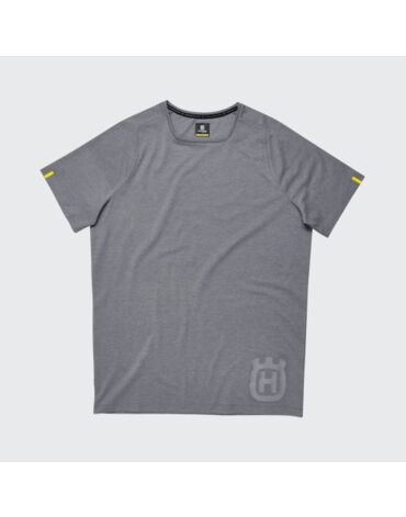 Футболка Husqvarna Progress Tee, grey (M, Взрослая  Повседневная)