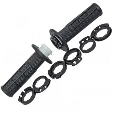 Грипсы lock on + ручка газа KTM Husqvarna Kawasaki Yamaha IGP черный - миниатюра 1