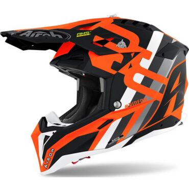 Airoh Мотошлем Aviator 3 Rainbow Orange Matt - миниатюра 1