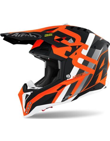 Airoh Мотошлем Aviator 3 Rainbow Orange Matt