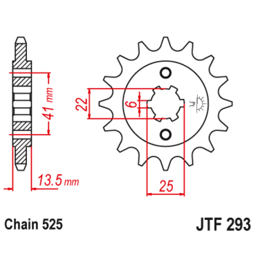 Звезда ведущая JTF293.15 - миниатюра 1