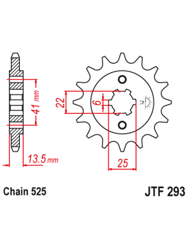 Звезда ведущая JTF293.15