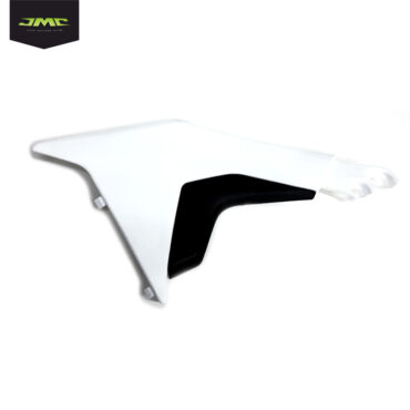 Пластик боковина левая (центральный элемент) в сборе (White) CRF 110 JMC MXE MXR / PROGASI SMART - миниатюра 1