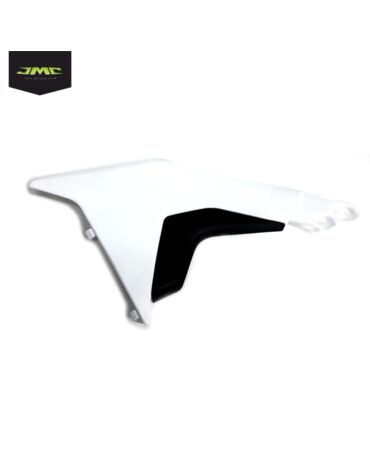 Пластик боковина левая (центральный элемент) в сборе (White) CRF 110 JMC MXE MXR / PROGASI SMART