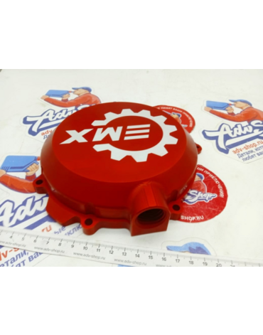EMX TECH RED усиленная крышка сцепления красная KTM 250 300 EXC TPI SX XC 17 23 / HQV TEi -TXi TCi 17 23 ( 74 22 003 RED )