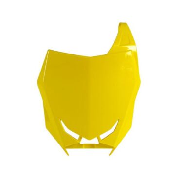 Щиток номерной передний желтый Suzuki RM Z250 19 20 / RM Z450 18 20 - миниатюра 1