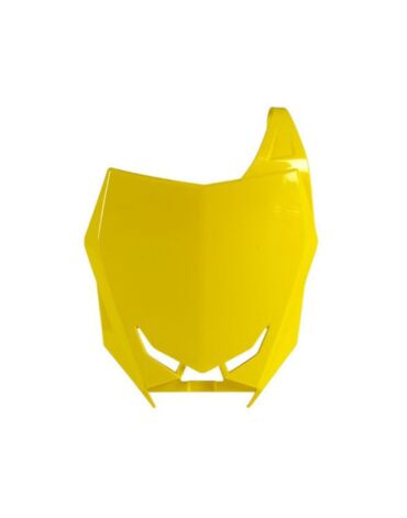 Щиток номерной передний желтый Suzuki RM Z250 19 20 / RM Z450 18 20