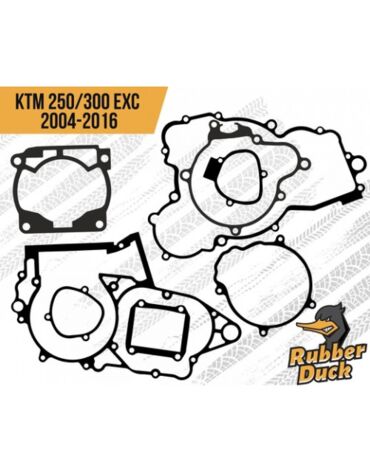 Набор прокладок на весь мотор RubberDuck KTM 250 300 2T EXC 2004 - 2016