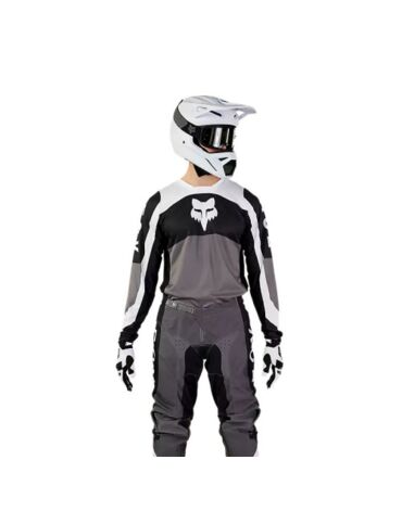 Мотоджерси Fox 180 Nitro Jersey, black grey (XL, Взрослая  Кросс эндуро)