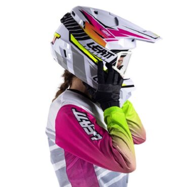 Leatt Джерси 3.5 Jr Retro Pink - миниатюра 1
