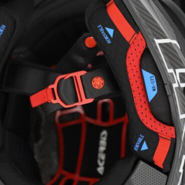 Acerbis Шлем Airstrike C 22 06 Black White - миниатюра 1