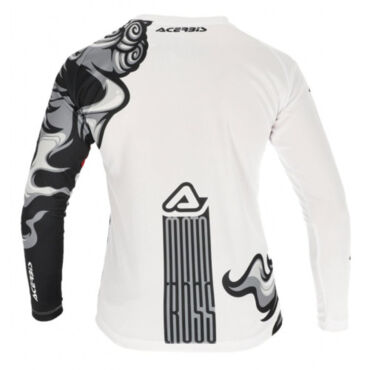 Acerbis Джерси детское MX J KID NEW Grey White - миниатюра 1
