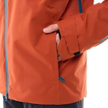 Dragonfly Куртка горнолыжная утепленная Gravity Man Brown - Blue 2025 - миниатюра 2