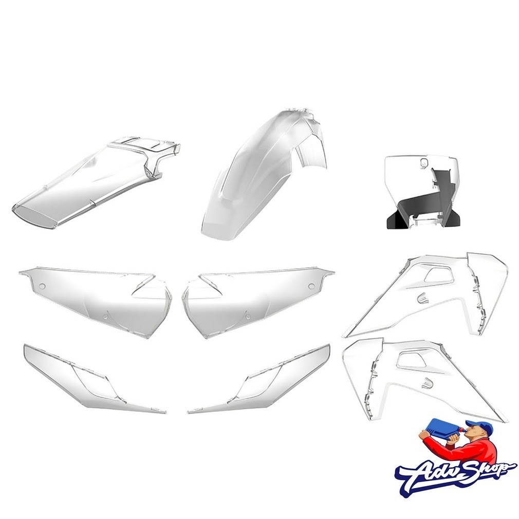 Polisport комплект пластика / прозрачный HUSQVARNA TC,FC - KIT CLEAR - 2019 20 ( 178 90800 )