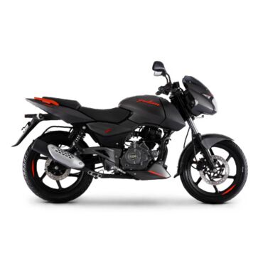 Мотоцикл Bajaj Pulsar 180 DTS I, черно оранжевый - миниатюра 1