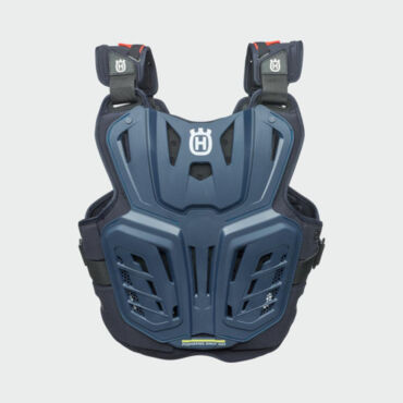 Защита тела Leatt Chest Protector 4.5 Husqvarna, blue yellow (One Size, Взрослая ) - миниатюра 1
