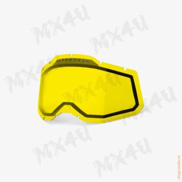 Линза RC2 AC2 ST2 Vented Dual Pane Yellow двойная - миниатюра 1