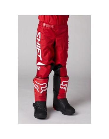 Мотоштаны подростковые Shift White Label Trac Youth Pant (Red, 26, 2021)