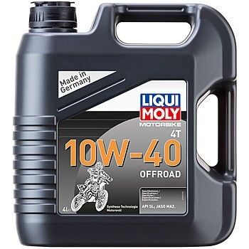 LIQUI MOLY Motorbike 4T Synth Offroad Race 10W40 Масло моторное 4L (3056) - миниатюра 1
