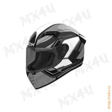 Дорожный шлем Connor Dunk Black Gloss - миниатюра 1