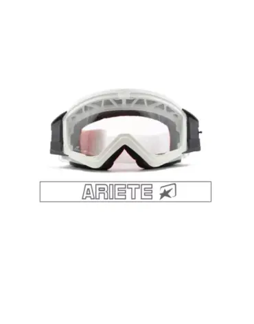 Кроссовые очки (маска) MUDMAX - WHITE / CLEAR LENS NO PINS
