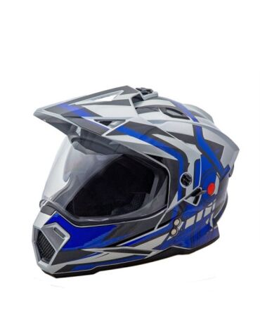 AiM Шлем JK802S Blue Grey Black