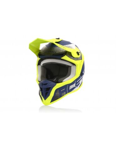 Шлем кроссовый Acerbis LINEAR yellow Blue