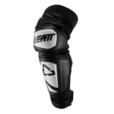 Наколенники Leatt Knee & Shin Guard EXT White Black - миниатюра 1