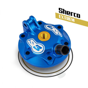 Головка цилиндра S3 с золотой вставкой (низкая степень сжатия) Sherco 250SE 17- - миниатюра 1