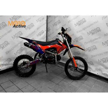 Питбайк BSE EX125 17 14 Blue Orange Ant (040) - миниатюра 2